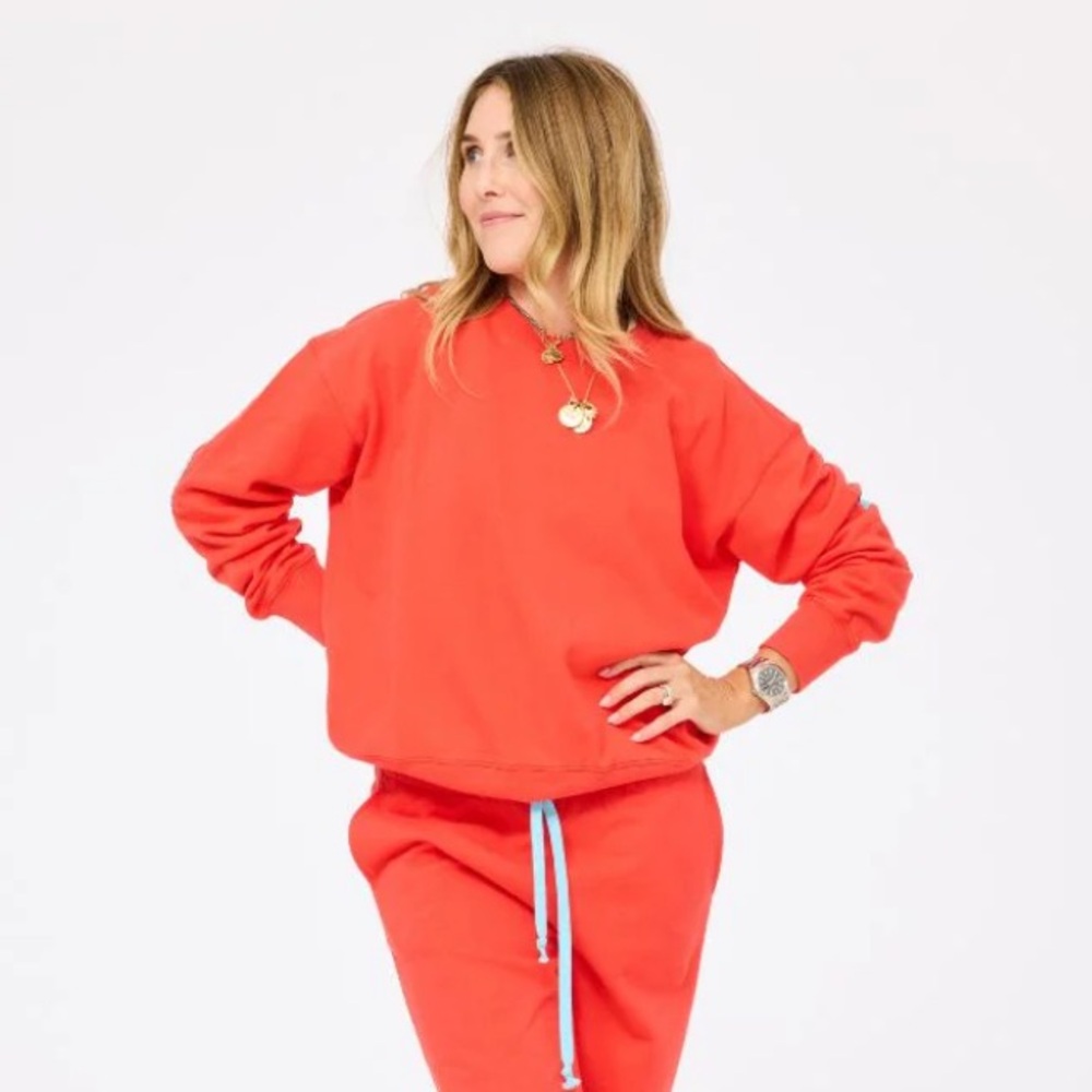 Kerri Rosenthal Ex-Boyfriend Imperfect Heart Sweatshirt EUC Size Small